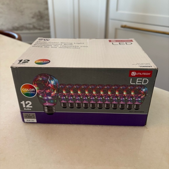 Color Changing LED Bulbs - 12 Pack - Picture 1 of 7